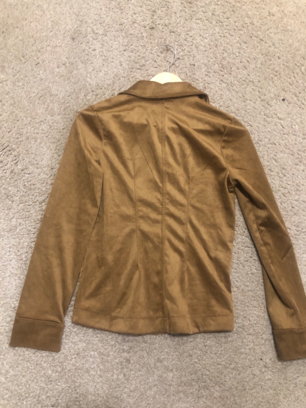 Banana Republic Factory vegan suede shirt. Size XS - Picture 4 of 5